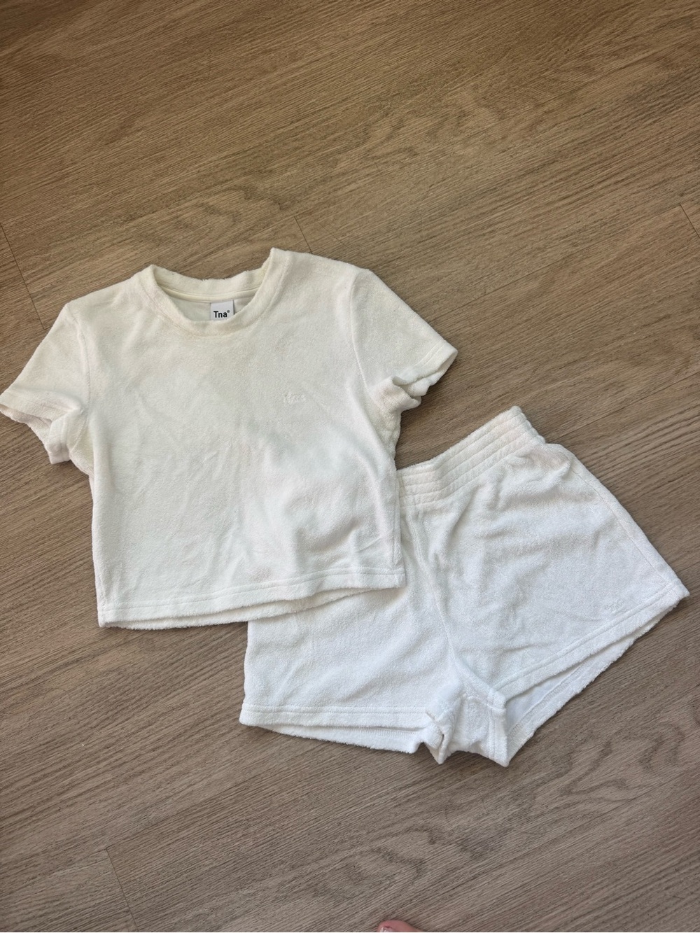 Aritzia TNA Terry Cloth Set 2XS